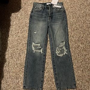Pistola NWT cassie crop straight jean